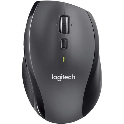 Logitech Marathon M705 Laser Maus, wireless, anthrazit