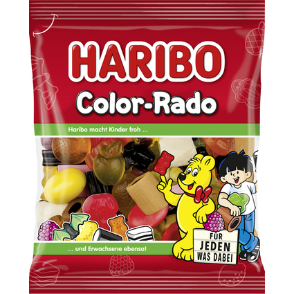 HARIBO Fruchtgummi COLOR-RADO, 175 g Beutel