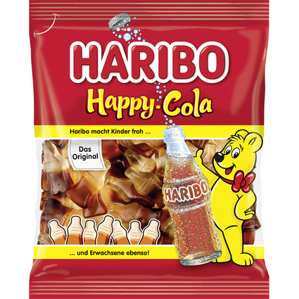 HARIBO Fruchtgummi HAPPY COLA, 175 g Beutel