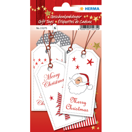 HERMA Weihnachts-Geschenkanhnger "Xmas"