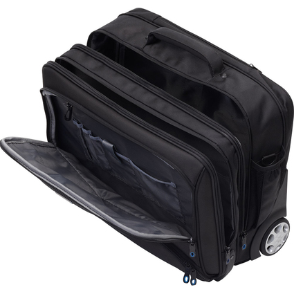 LiGHTPAK Business Notebook-Trolley "SKY", Nylon, schwarz