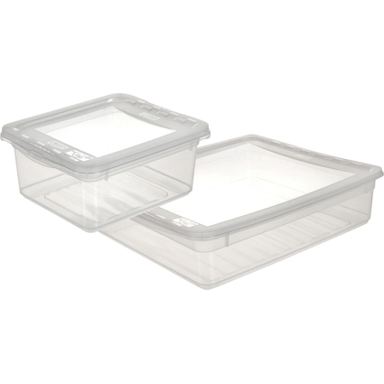 keeeper Aufbewahrungsbox "bea", 1,7 Liter, PP, transparent