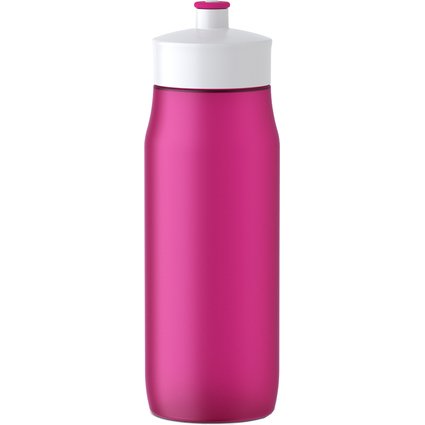 emsa Trinkflasche SQUEEZE SPORT, 0,6 Liter, pink