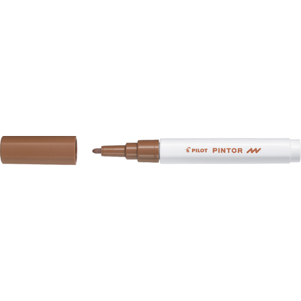 PILOT Pigmentmarker PINTOR, fein, braun