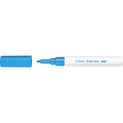 PILOT Pigmentmarker PINTOR, fein, hellblau