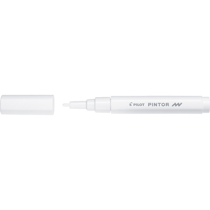 PILOT Pigmentmarker PINTOR, fein, wei