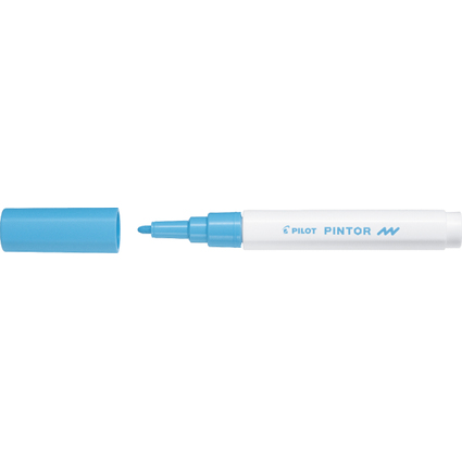 PILOT Pigmentmarker PINTOR, fein, pastellblau