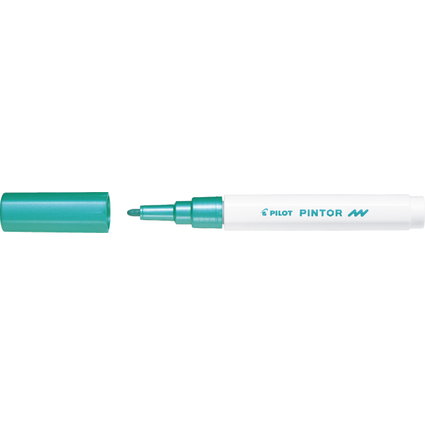 PILOT Pigmentmarker PINTOR, fein, metallic-grn