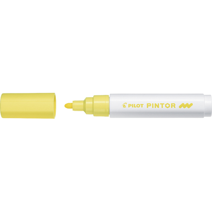 PILOT Pigmentmarker PINTOR, medium, pastellgelb