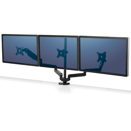 Fellowes TFT-/LCD-Dreifach-Monitorarm Platinum, schwarz