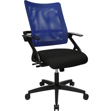 Topstar Brodrehstuhl "New S'move", schwarz / blau