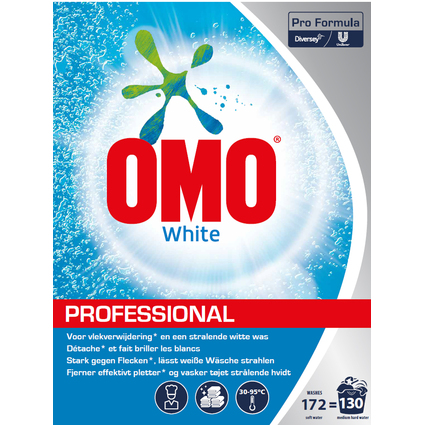 OMO Professional Waschpulver White, 130 WL, 8,4 kg