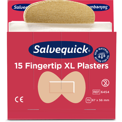 CEDERROTH Salvequick Nachfllpackung, Fingerkuppen-Pflaster