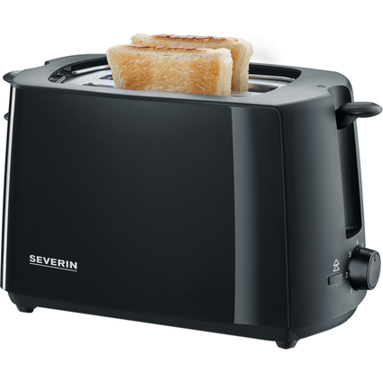 SEVERIN 2-Scheiben-Toaster AT 2287, 700 Watt, schwarz