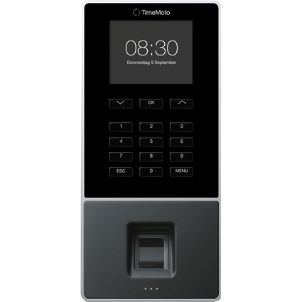 TimeMoto Zeiterfassungssystem TM-626, RFID-/Fingerabdruck-