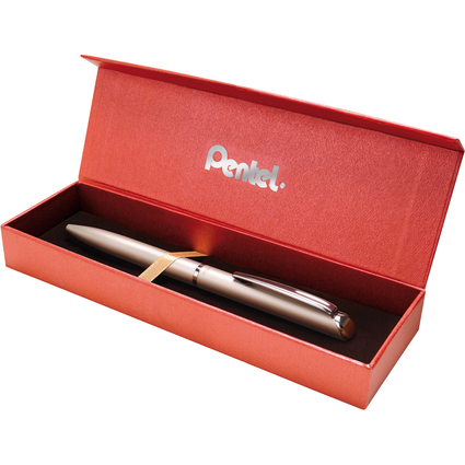 Pentel EnerGel Gel-Tintenroller Hi-Class, champagner