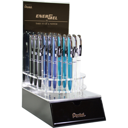 Pentel EnerGel Gel-Tintenroller Hi-Class, im Display