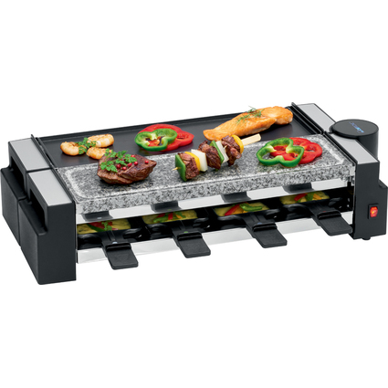 CLATRONIC Raclette-Grill RG 3678, mit heiem Stein