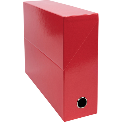 EXACOMPTA Archivbox Iderama, Karton, 90 mm, rot