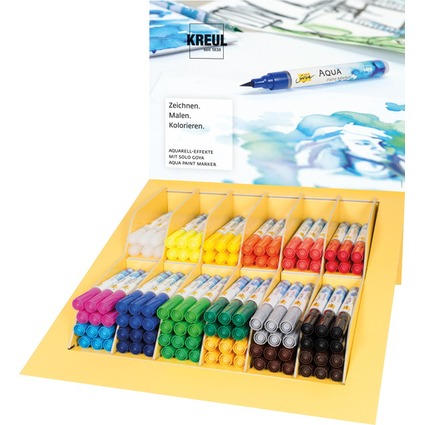 KREUL Aqua Paint Marker SOLO Goya, Thekendisplay