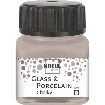 KREUL Glas- und Porzellanfarbe Chalky, Noble Nougat