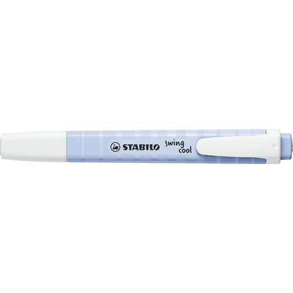 STABILO Textmarker swing cool Pastel Edition, blau