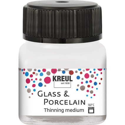 KREUL Farbverdnner "Glass & Porcelain", 20 ml