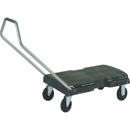 Rubbermaid Transportwagen Triple Trolley, grau