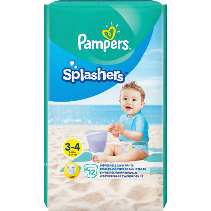 Pampers Schwimmwindeln Splashers Gre 3 - 4, Tragepack