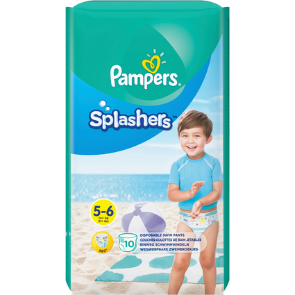 Pampers Schwimmwindeln Splashers Gre 5 - 6, Tragepack