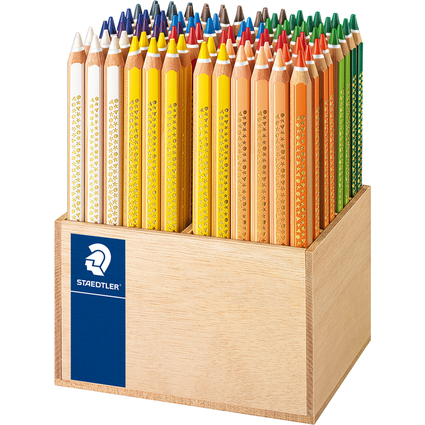 STAEDTLER Dreikant-Buntstift Noris super jumbo, 96er Display