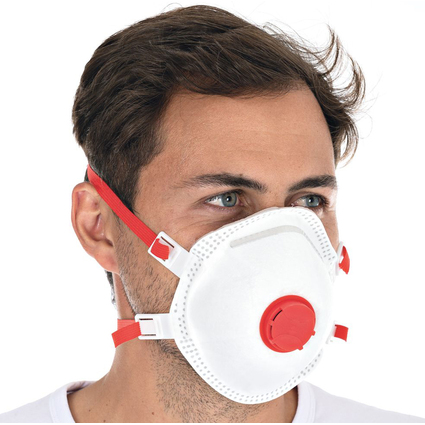 HYGOSTAR Atemschutzmaske mit Ventil, Schutzstufe: FFP3