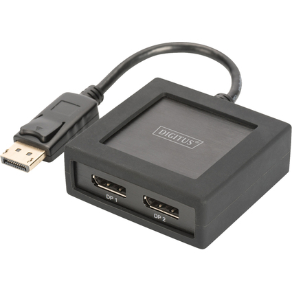 DIGITUS 4K DisplayPort - DisplayPort Splitter, 2-fach