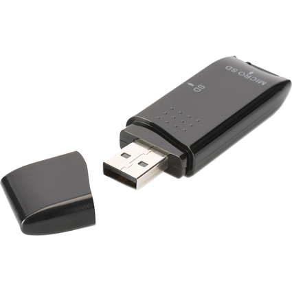 DIGITUS USB 2.0 Multi Card Reader Stick, SD / Micro SD