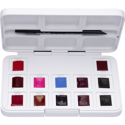 ROYAL TALENS Aquarellfarbe Van Gogh, 12er Box, Rosa/Violett