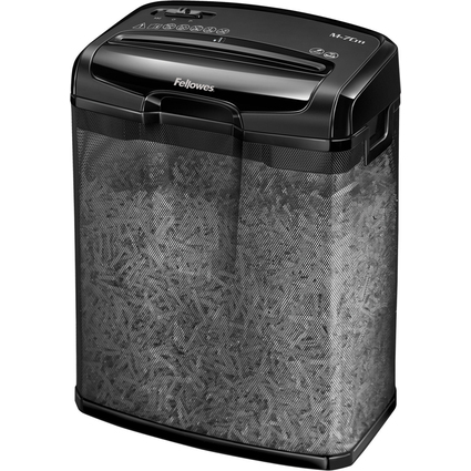 Fellowes Aktenvernichter Powershred M-7M, schwarz, Partikel