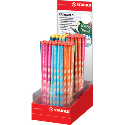 STABILO Bleistift EASYgraph "S", HB, 90er-Display