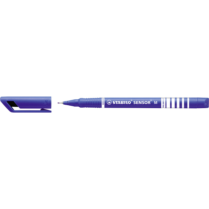 STABILO Fineliner SENSOR medium, blau