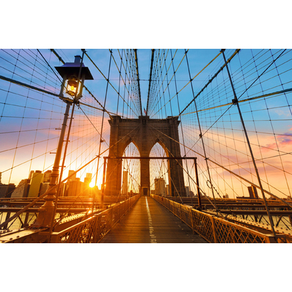 PAPERFLOW Wandbild "Brooklyn Bridge", aus Plexiglas