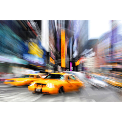 PAPERFLOW Wandbild "Manhattan Taxi", aus Plexiglas