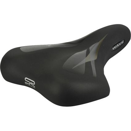 SELLE ROYAL Trekking-Gel-Fahrradsattel, schwarz