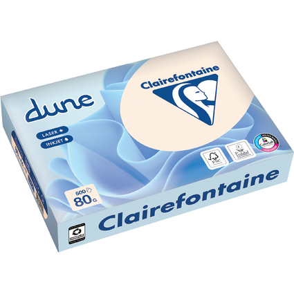 Clairefontaine Multifunktionspapier dune, DIN A4, 80 g/qm