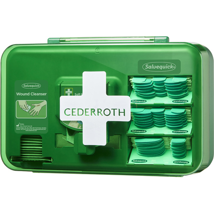 CEDERROTH Erste-Hilfe-Set Wound Care Dispenser Blue, Spender