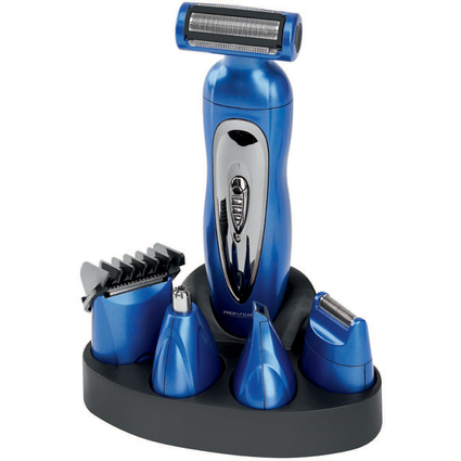 PROFI CARE Krper-Haarschneider PC-BHT 3015, 5 in 1, blau