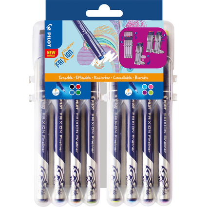 PILOT Fineliner FRIXION EVOLUTIVE SET, 8er Etui