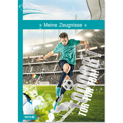 ROTH Zeugnismappe "Fuballstar", mit Design und Effekt