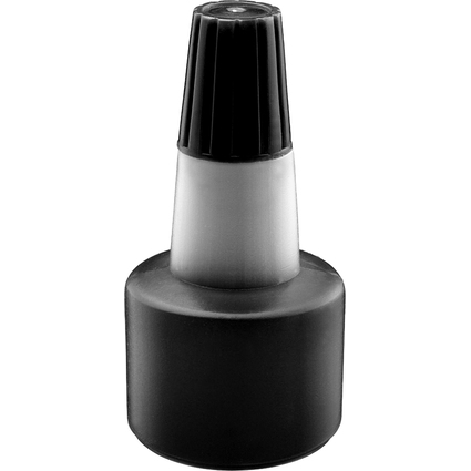 Wonday Stempelfarbe, Inhalt: 30 ml, schwarz