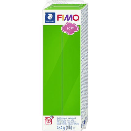 FIMO SOFT Modelliermasse, ofenhrtend, tropischgrn, 454 g