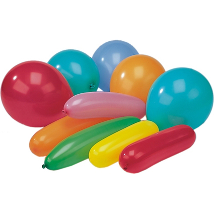 PAPSTAR Luftballons, Farben und Formen sortiert, 20 Stck