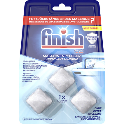 finish Splmaschinen-Pfleger-Tabs, 3er Blisterkarte